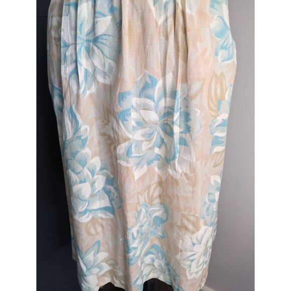 Vintage 80's Separate Scene Pastel Floral Skirt with Pockets - 12 - Made in USA - Picture 2 of 8